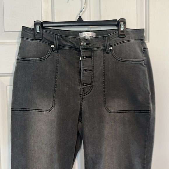 Daily Thread Black bootcut jeans size 12 women’s - Picture 3 of 5